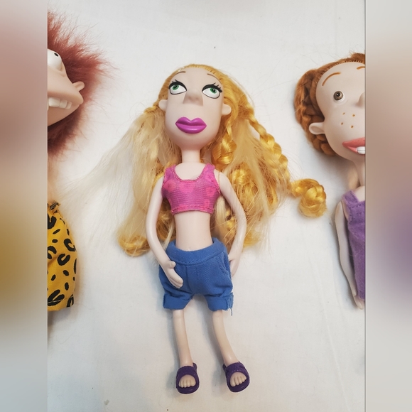 :*4 Vintage Viacom 1999 The Wild Thornberrys Eliza darwin donnie debbie Dolls 7" - Picture 13 of 16